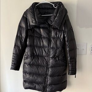 BCBGMax Azria Black Puffer Jacket Coat Size M